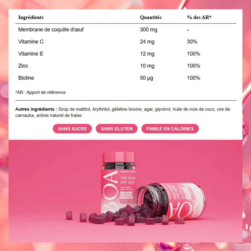 Gummies Beauty - Skin, Hair & Nails